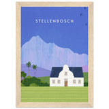 Poster: Stellenbosch Travel Poster