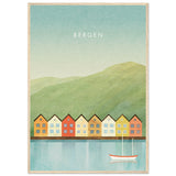 Poster: Bergen Travel Poster