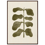 Poster: Linocut Plant