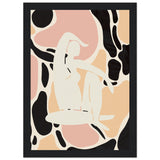 Poster: Abstract Woman Pictufy Studio Peach Poster