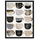 Poster: Pretty Coffee Cups