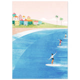 Poster: Surf Beach