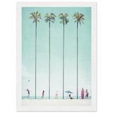 Poster: Palm Tree Beach