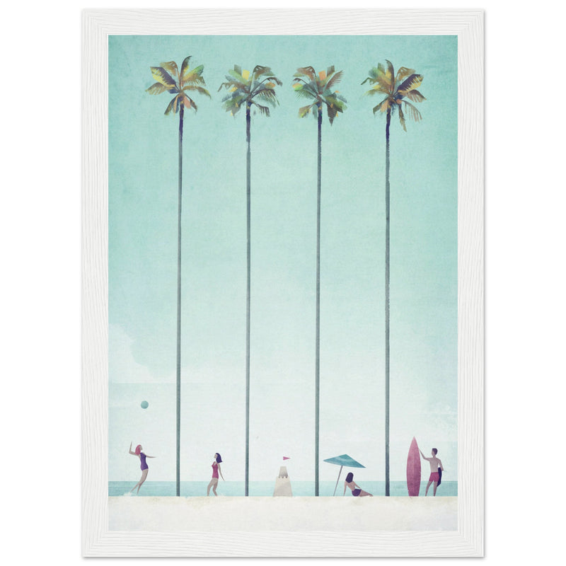 Poster: Palm Tree Beach