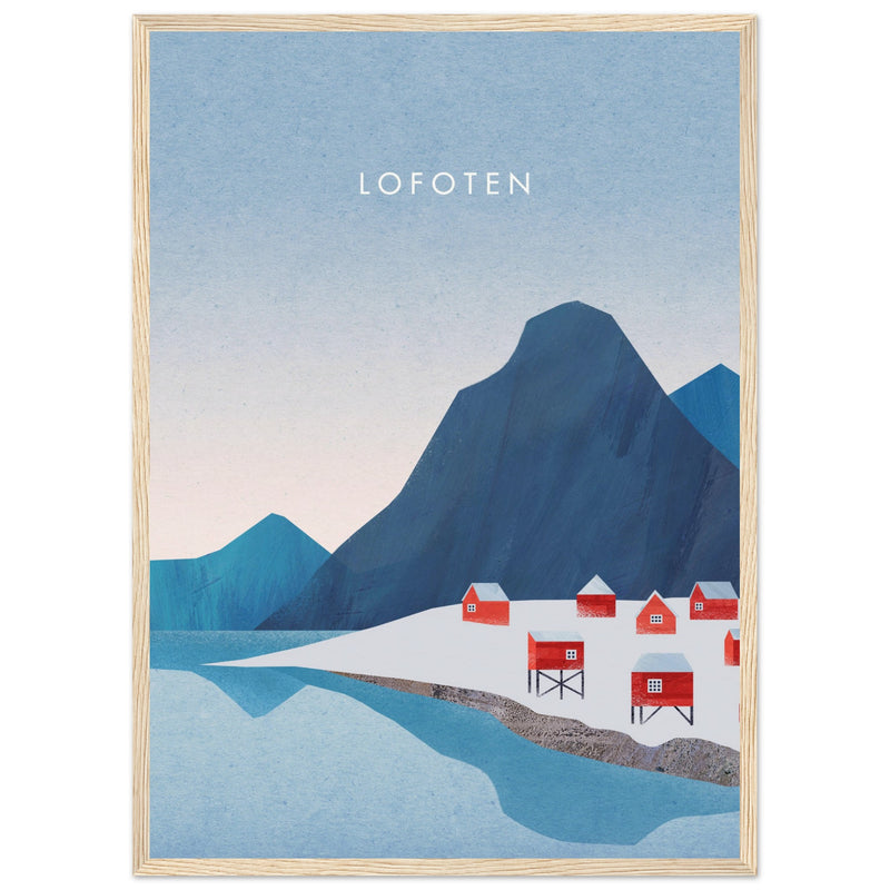 Poster: Lofoten Travel Poster