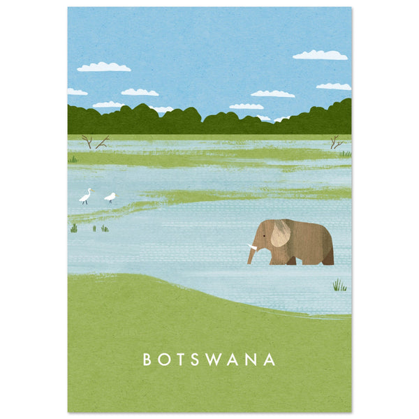 Poster: Botswana Travel Poster