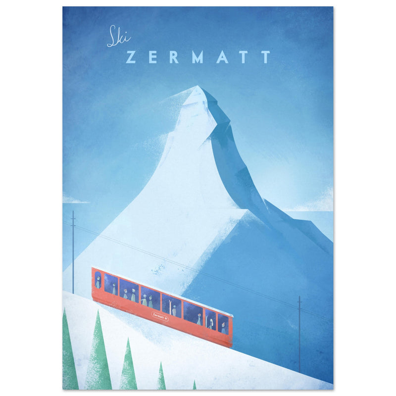 Poster: Zermatt Travel Poster