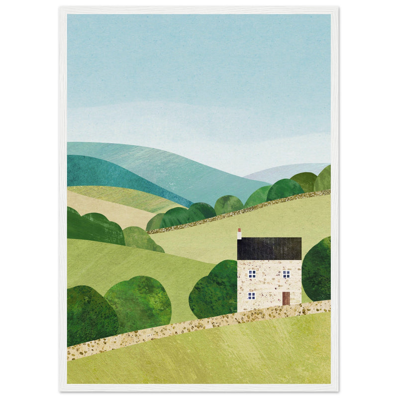 Poster: English landscape