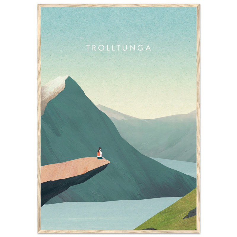 Poster: Trolltunga Travel Poster