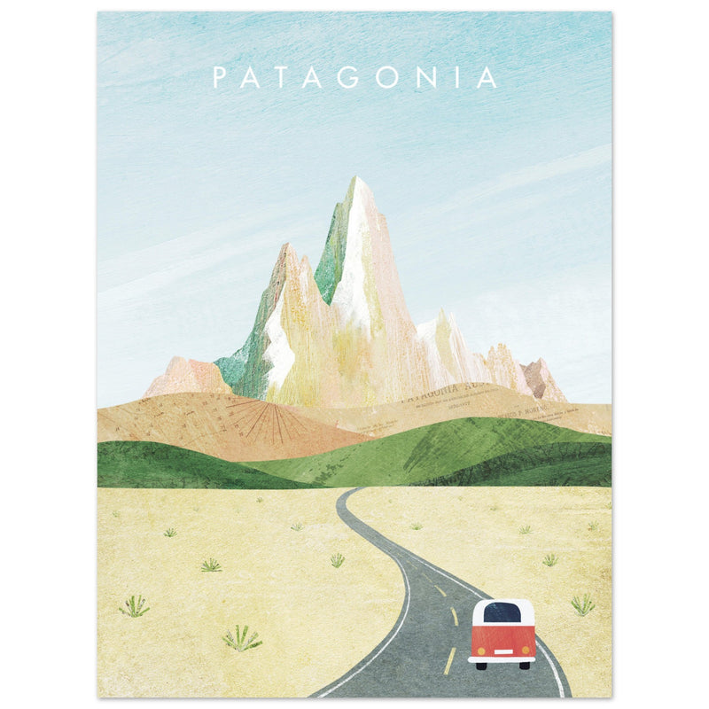 Poster: Patagonia Travel Poster