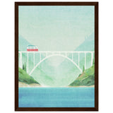 Poster: Surf Van, Bixby Bridge