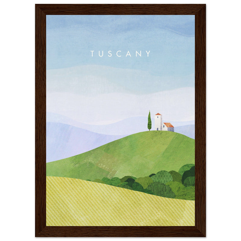 Poster: Tuscany Travel Poster