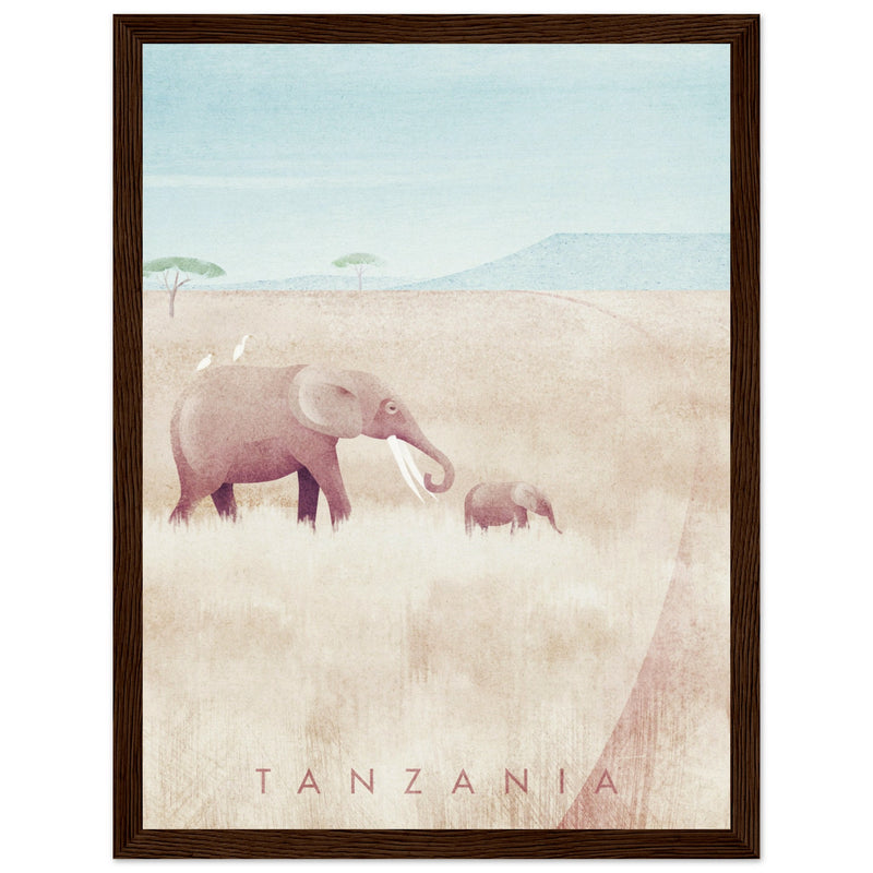 Poster: Tanzania Travel Poster