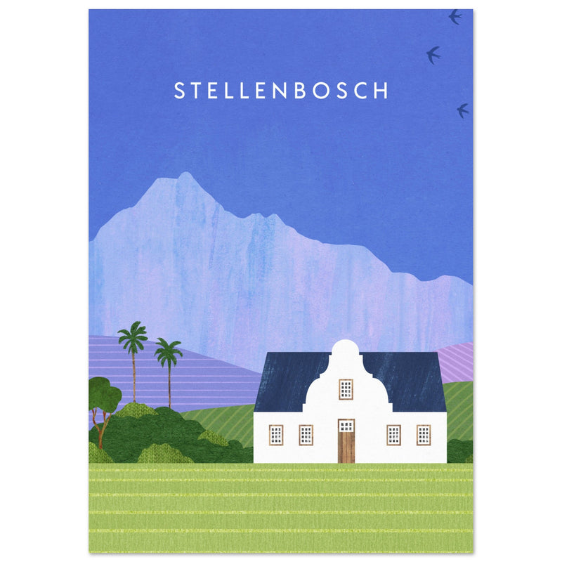 Poster: Stellenbosch Travel Poster