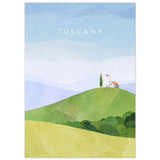 Poster: Tuscany Travel Poster