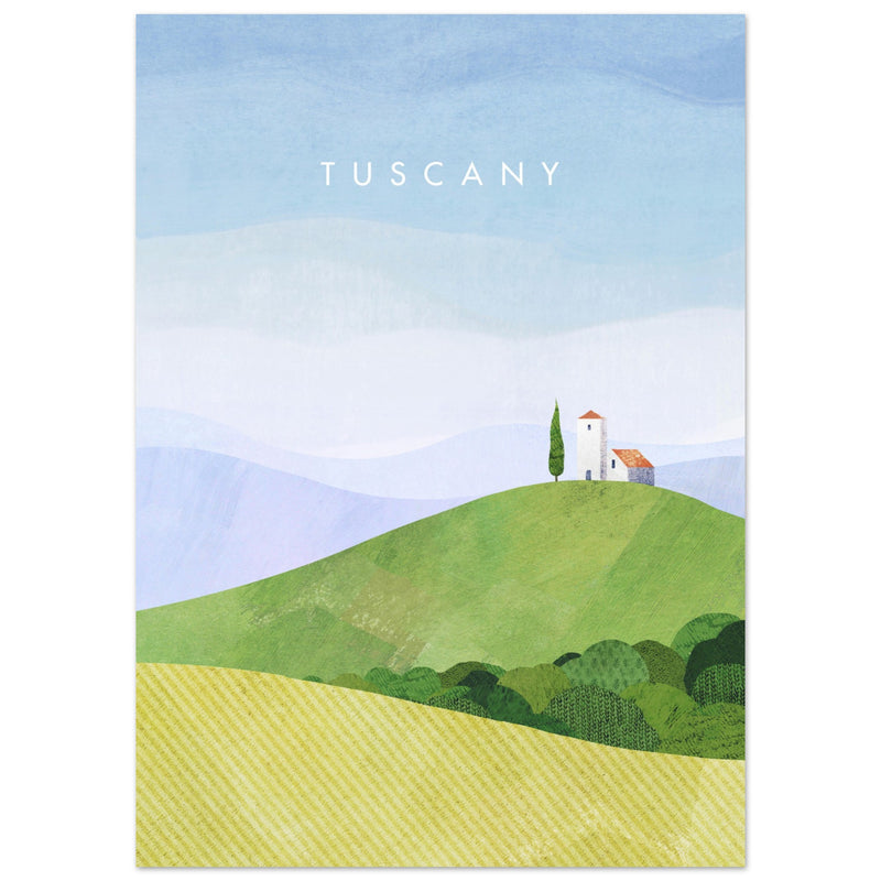 Poster: Tuscany Travel Poster