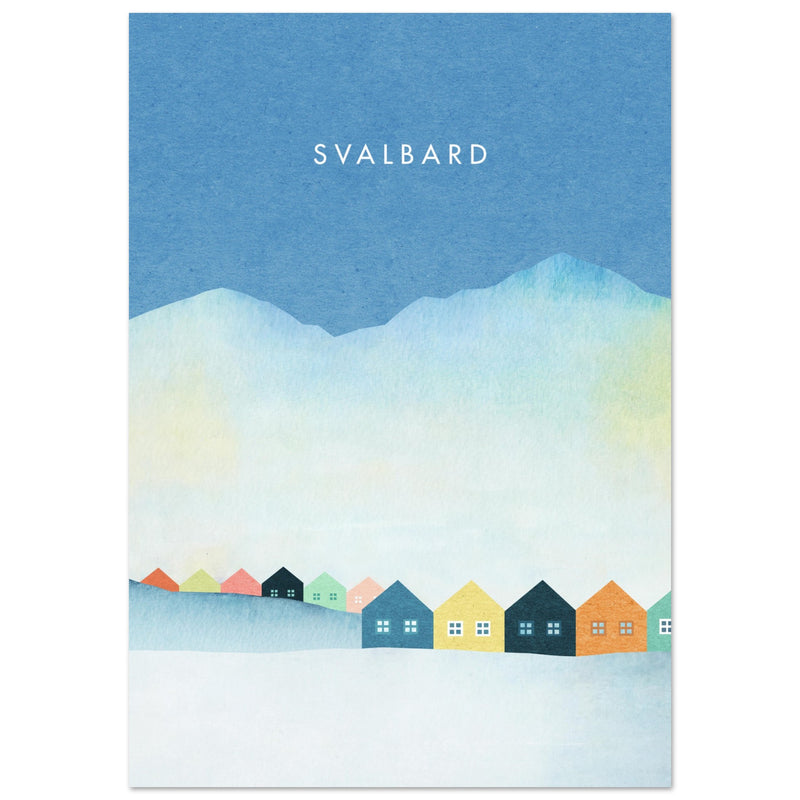 Poster: Svalbard Travel Poster