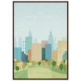 Poster: New York, Autumn Travel Poster