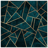 Poster: Deep Teal Stone