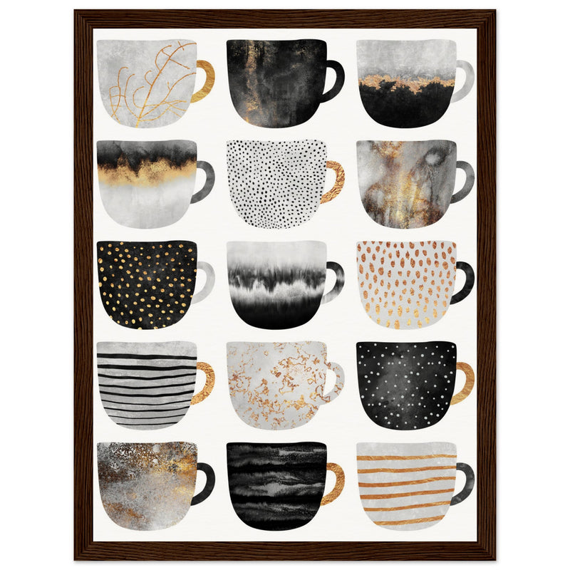 Poster: Pretty Coffee Cups