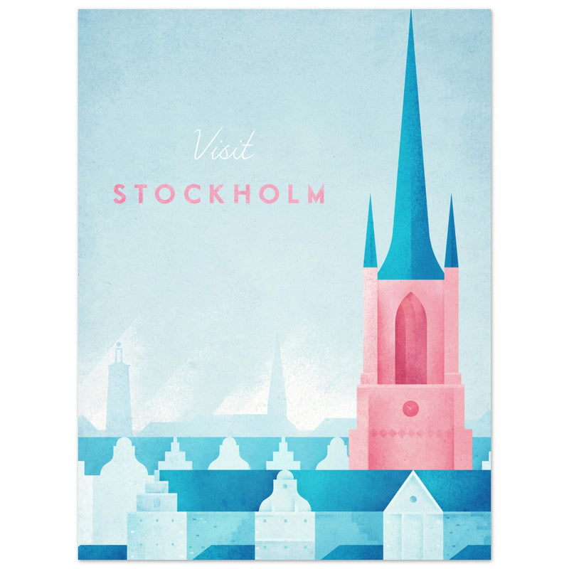 Poster: Stockholm Travel Poster