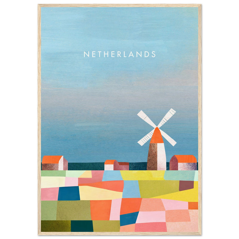 Poster: Netherlands Travel Poster