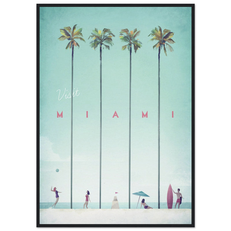 Poster: Miami Travel Poster