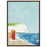 Poster: Normandy Travel Poster