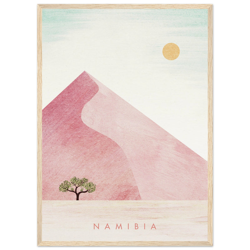 Poster: Namibia Travel Poster