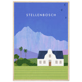 Poster: Stellenbosch Travel Poster