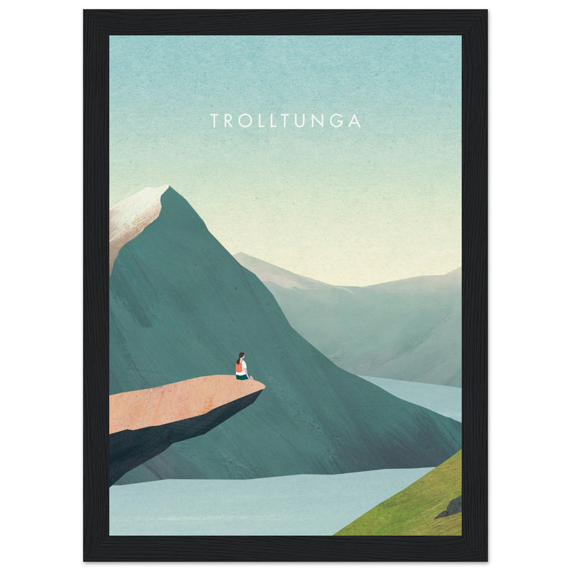 Poster: Trolltunga Travel Poster