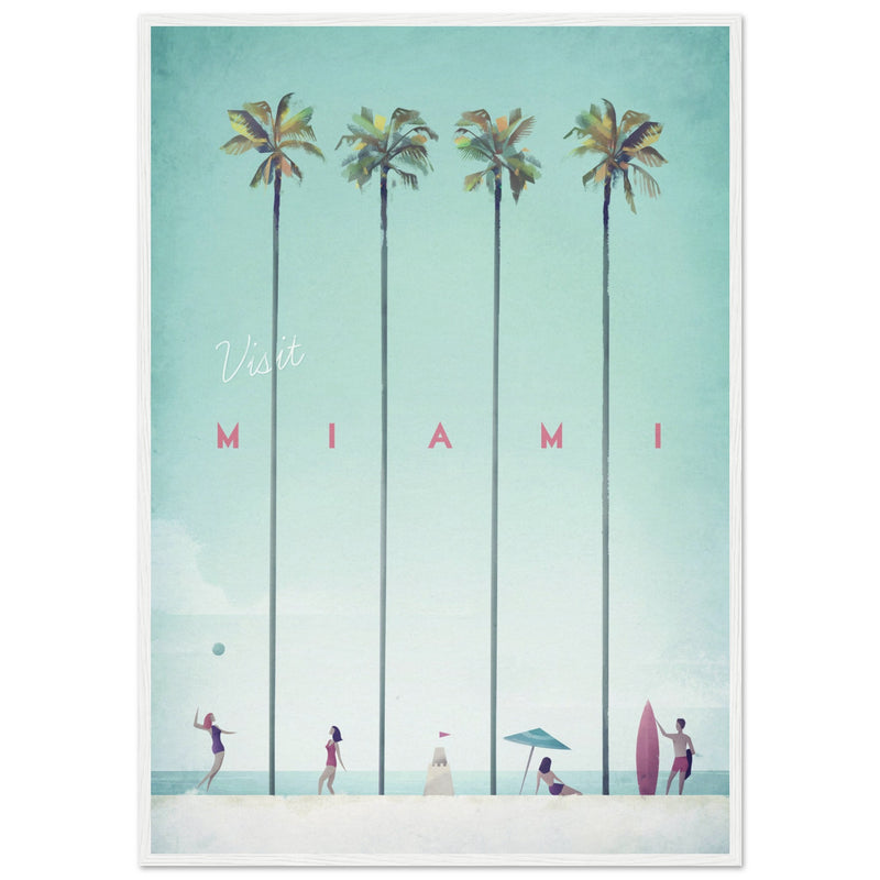 Poster: Miami Travel Poster