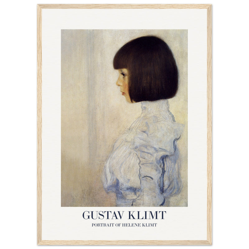 Poster: Portrait of Helene Klimt (1898) Poster