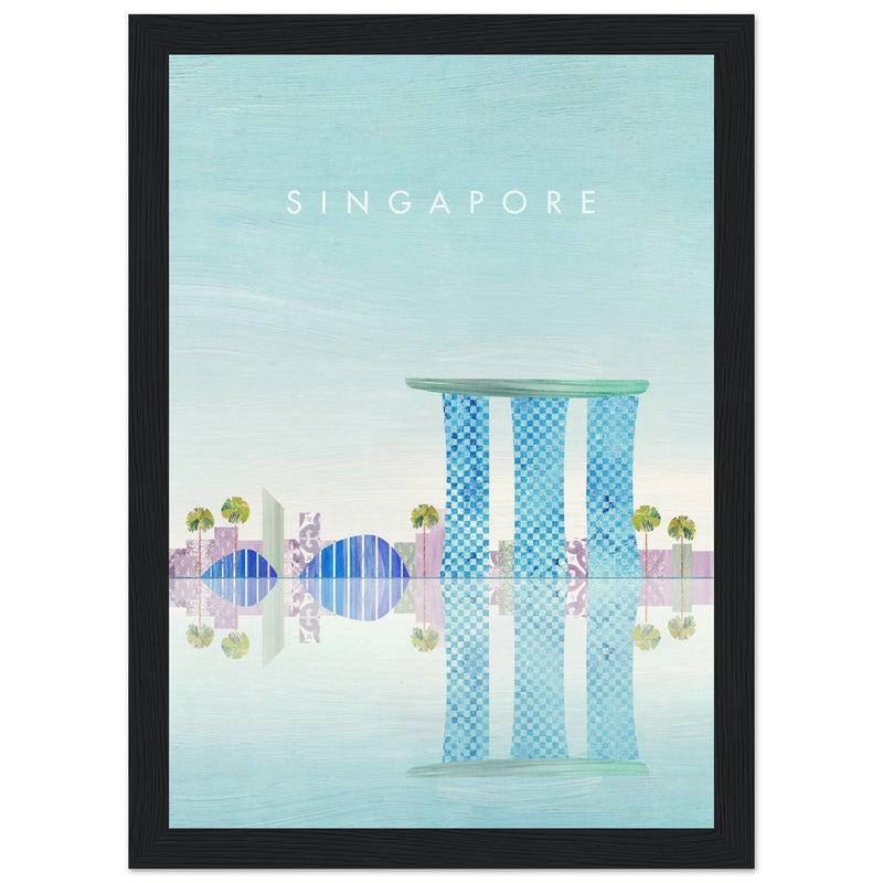 Poster: Singapore Travel Poster