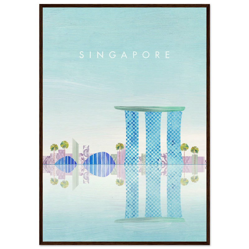 Poster: Singapore Travel Poster