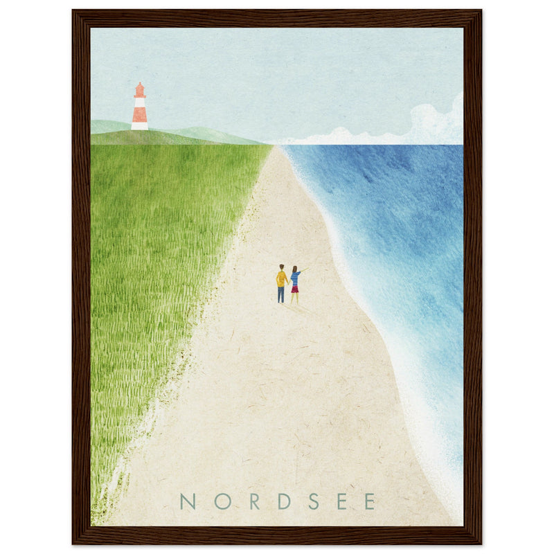 Poster: Nordsee Travel Poster