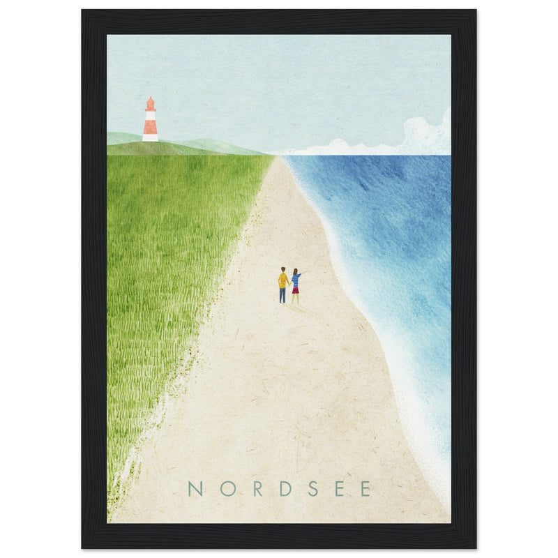 Poster: Nordsee Travel Poster