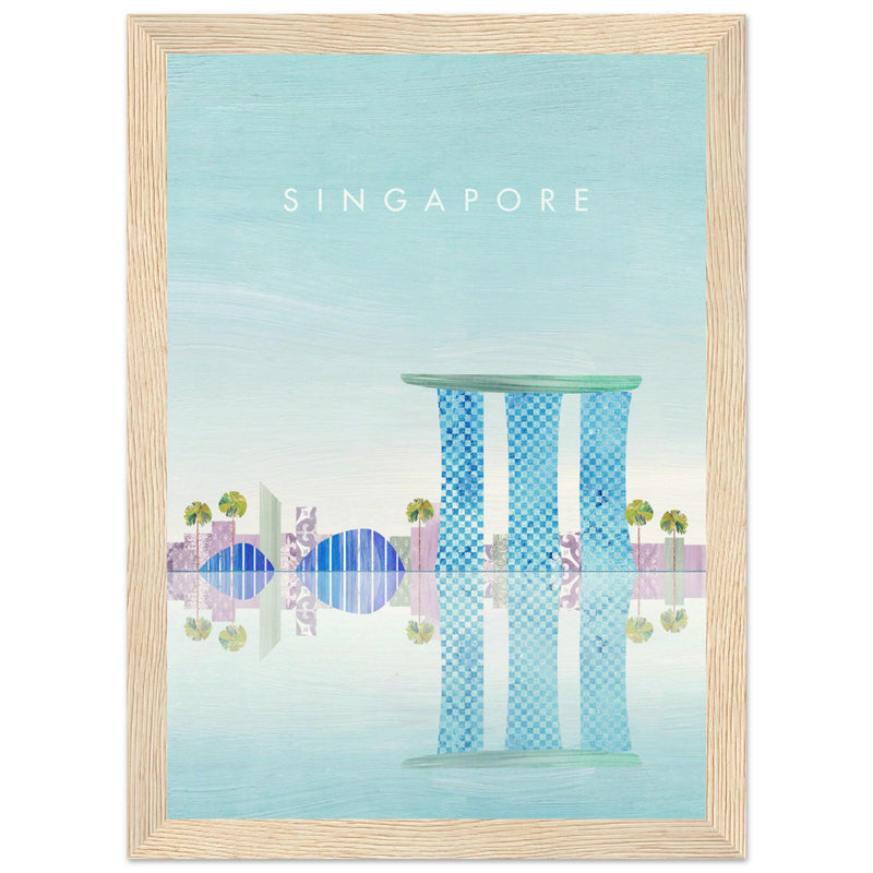 Poster: Singapore Travel Poster