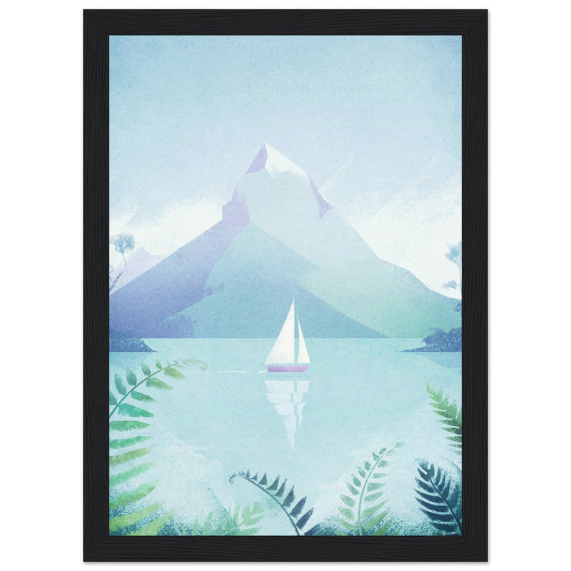 Poster: Mountain lake II