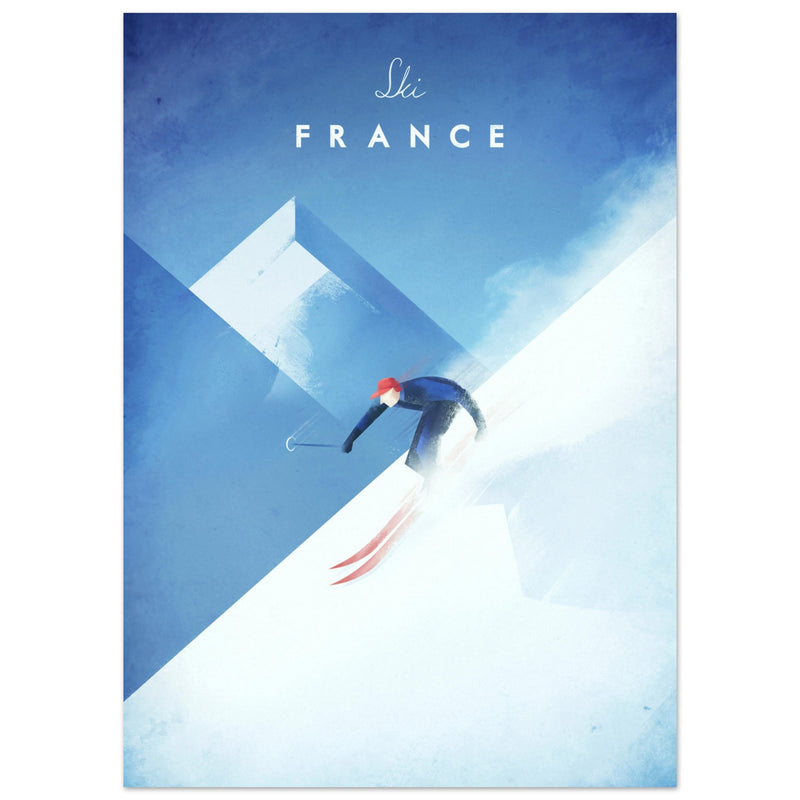 Poster: Ski France Travel Poster