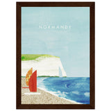 Poster: Normandy Travel Poster