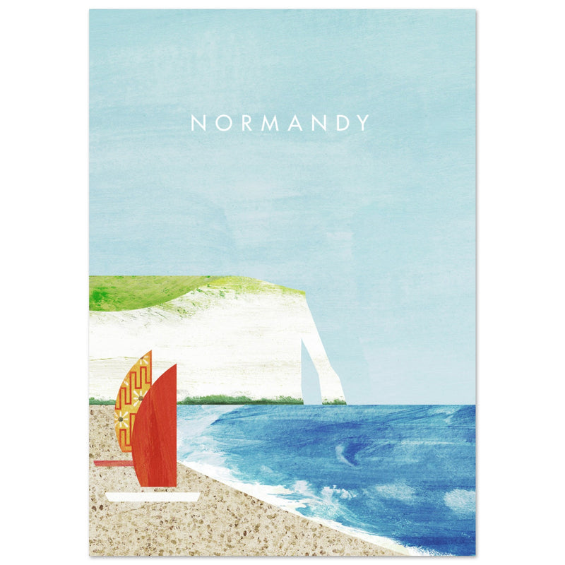 Poster: Normandy Travel Poster