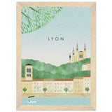 Poster: Lyon Travel Poster