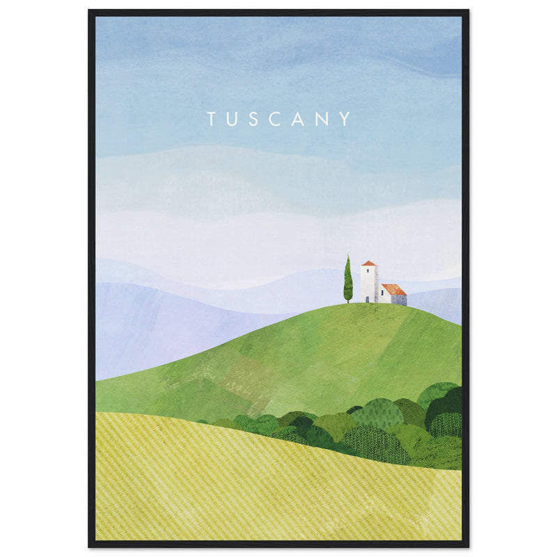 Poster: Tuscany Travel Poster