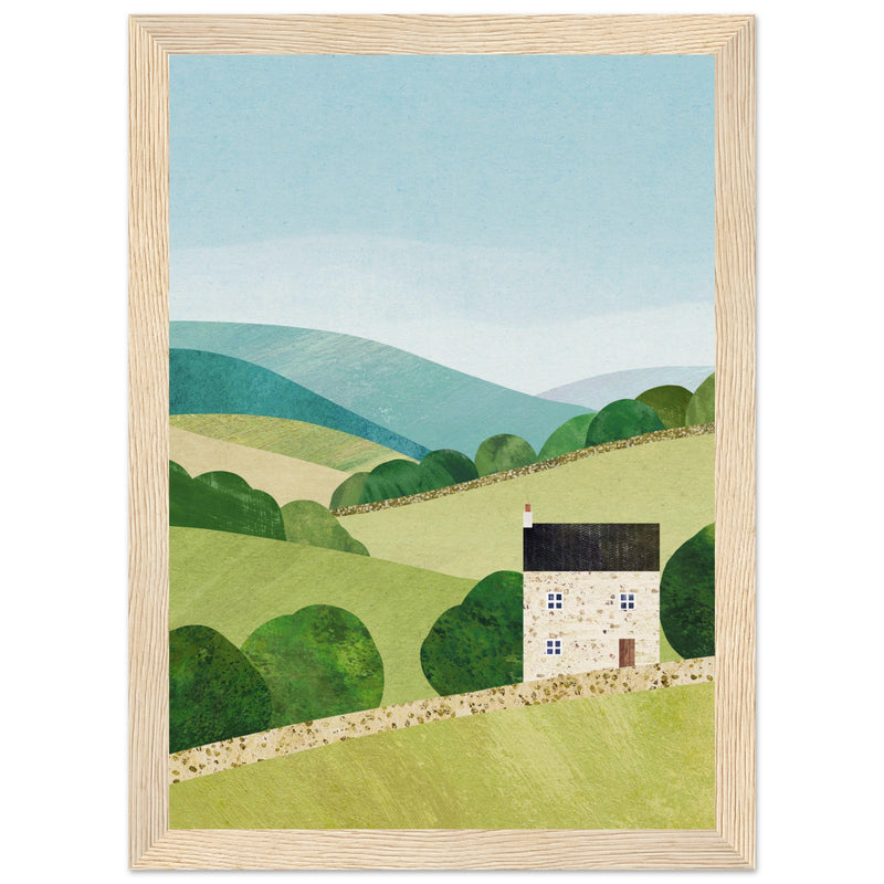 Poster: English landscape