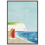 Poster: Normandy Travel Poster