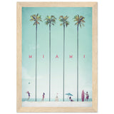 Poster: Miami Travel Poster