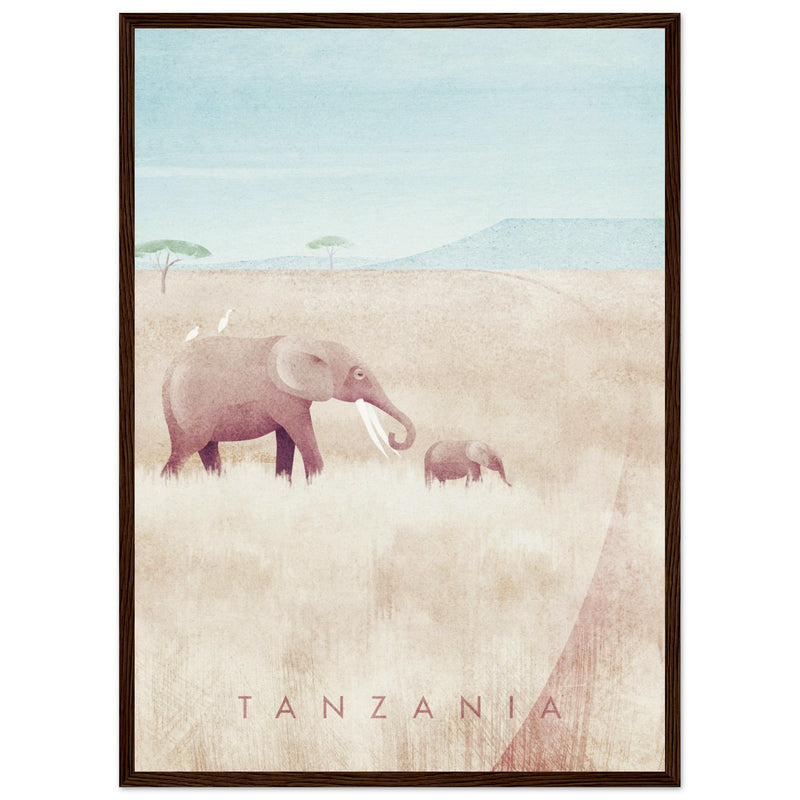 Poster: Tanzania Travel Poster