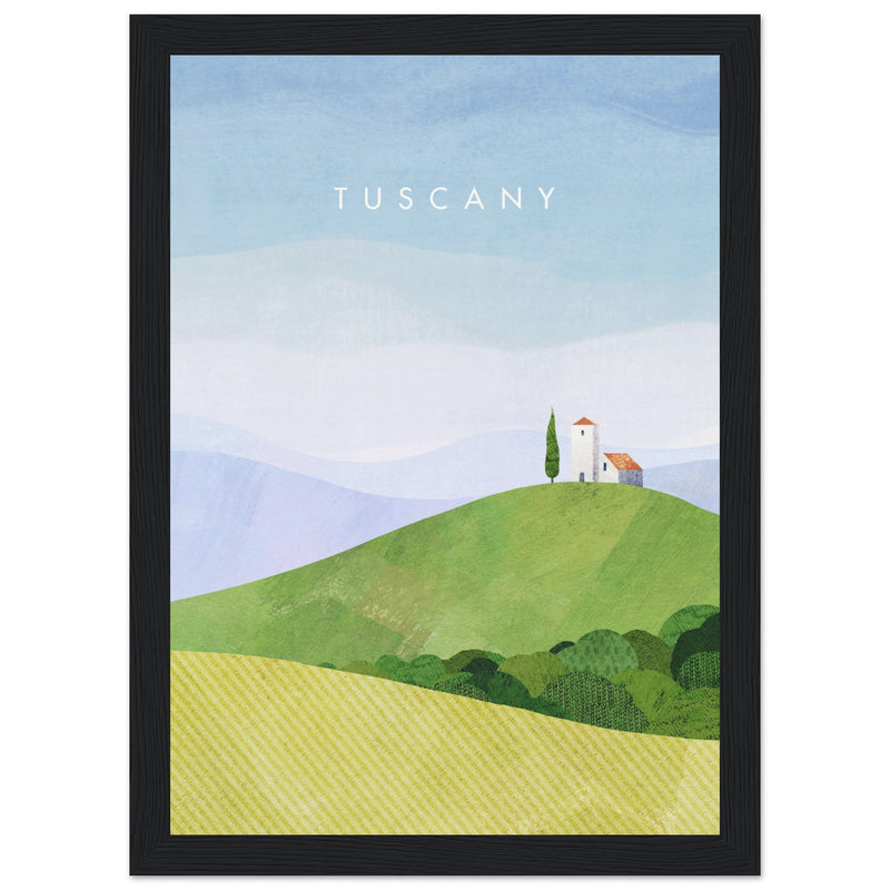 Poster: Tuscany Travel Poster