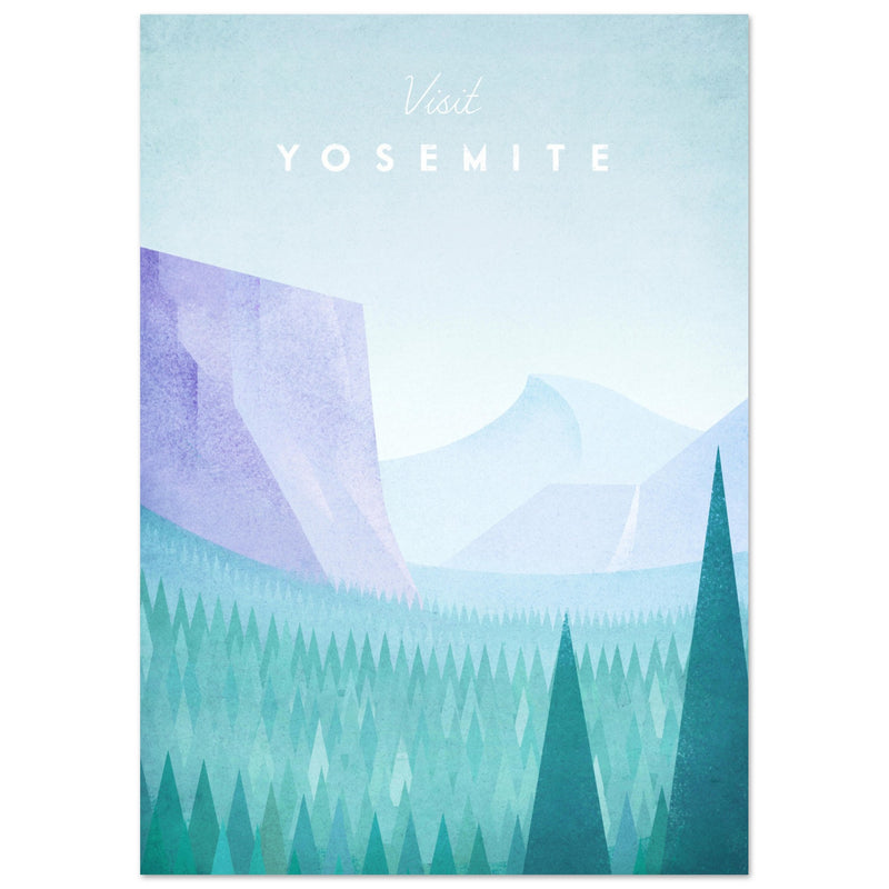 Poster: Yosemite Travel Poster